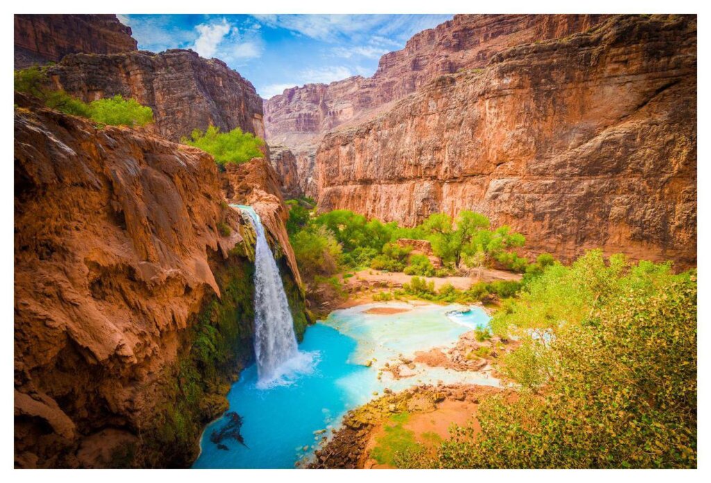 Havasu Waterfalls Grand Canyon Arizona