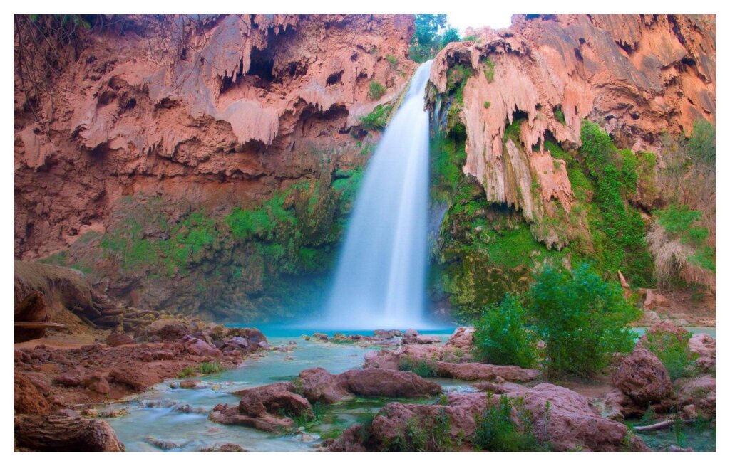 Havasu Waterfalls Grand Canyon Arizona USA Landscape