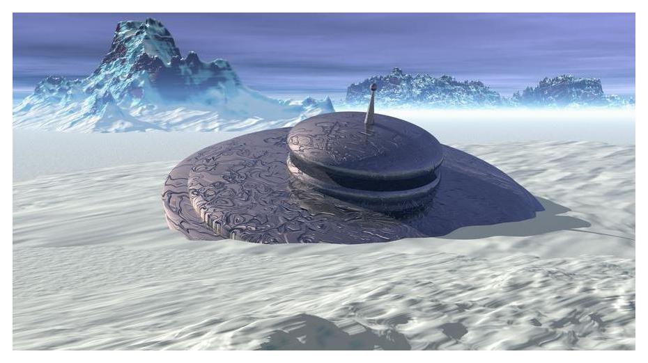 Mysterious Space Base Located In Antarctica 2