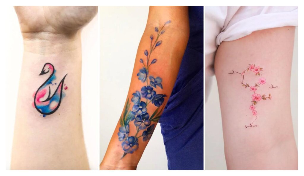 Colorful Tattoo Models