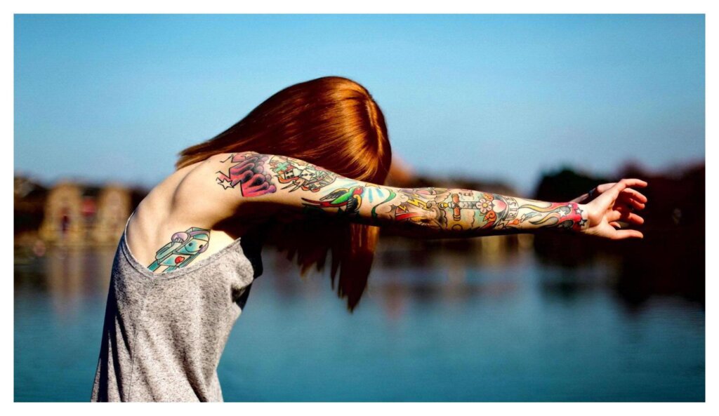 Colorful Tattoo Models7