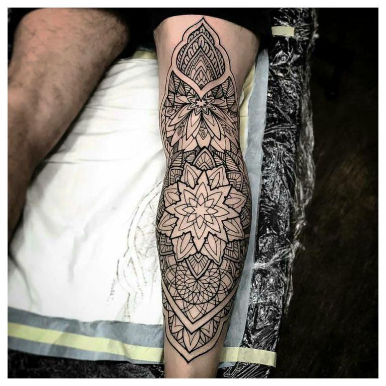 Mandala Pattern Tattoos6