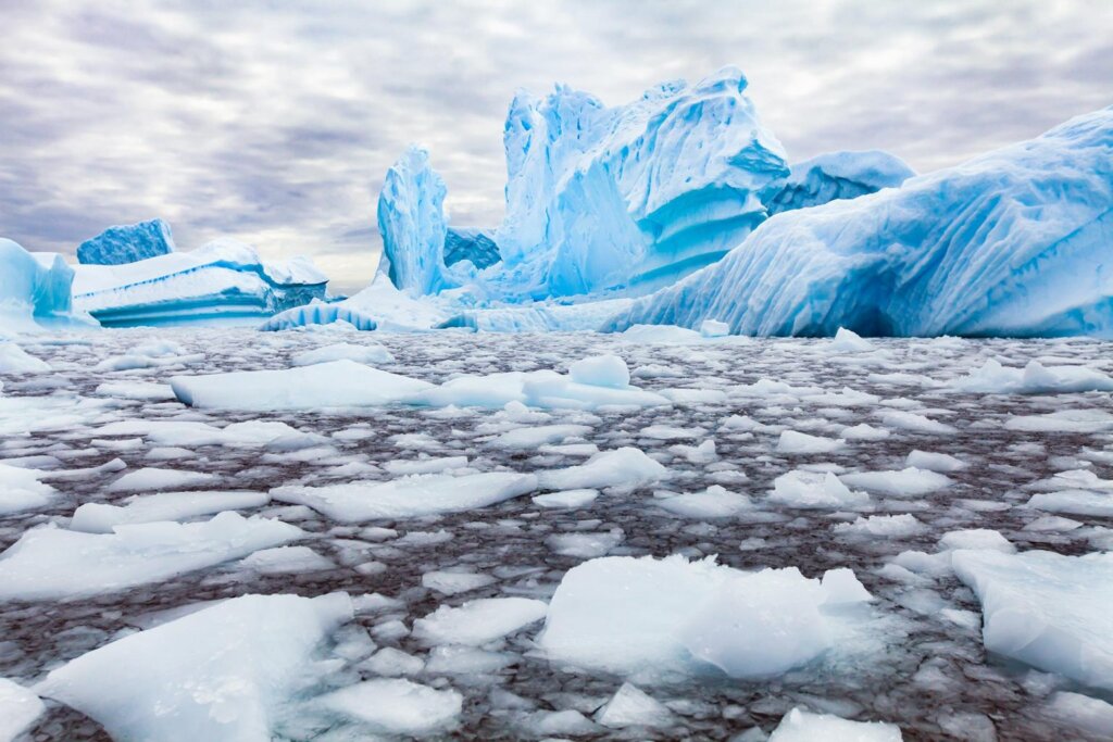 Melting Antarctic Glaciers 2