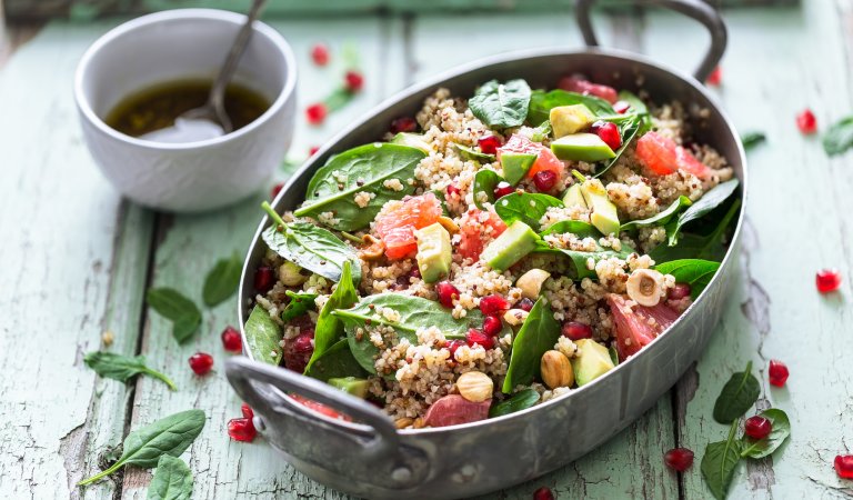 Light, Practical And Hearty Quinoa Salad Recipe
